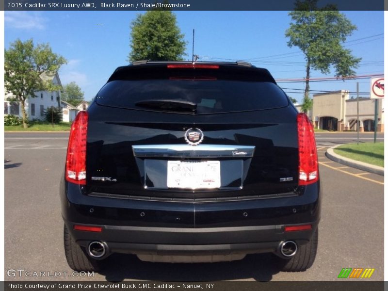Black Raven / Shale/Brownstone 2015 Cadillac SRX Luxury AWD