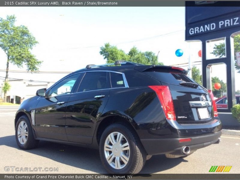 Black Raven / Shale/Brownstone 2015 Cadillac SRX Luxury AWD