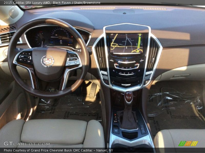 Black Raven / Shale/Brownstone 2015 Cadillac SRX Luxury AWD