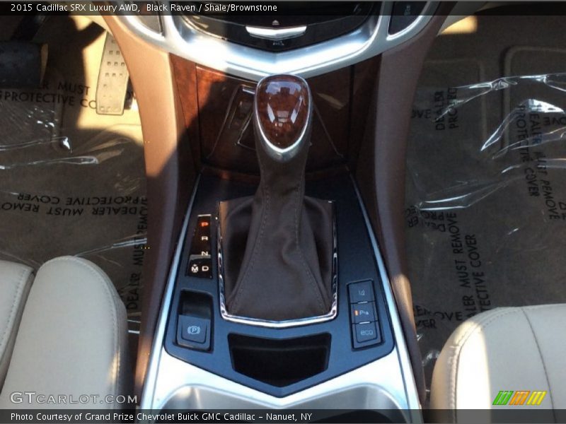 Black Raven / Shale/Brownstone 2015 Cadillac SRX Luxury AWD