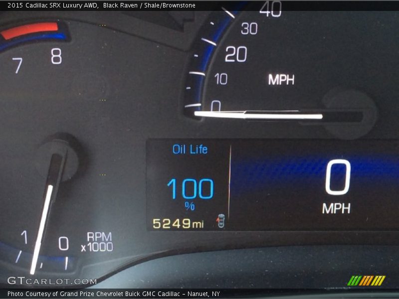 Black Raven / Shale/Brownstone 2015 Cadillac SRX Luxury AWD