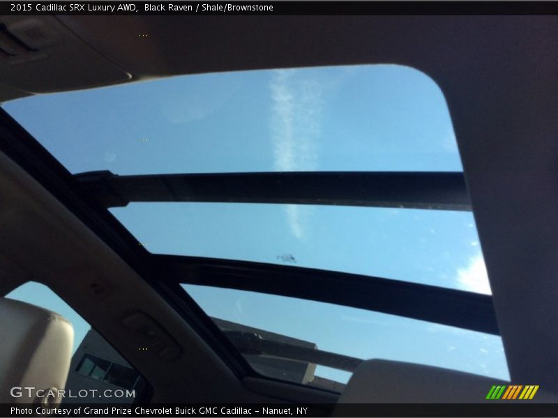 Black Raven / Shale/Brownstone 2015 Cadillac SRX Luxury AWD