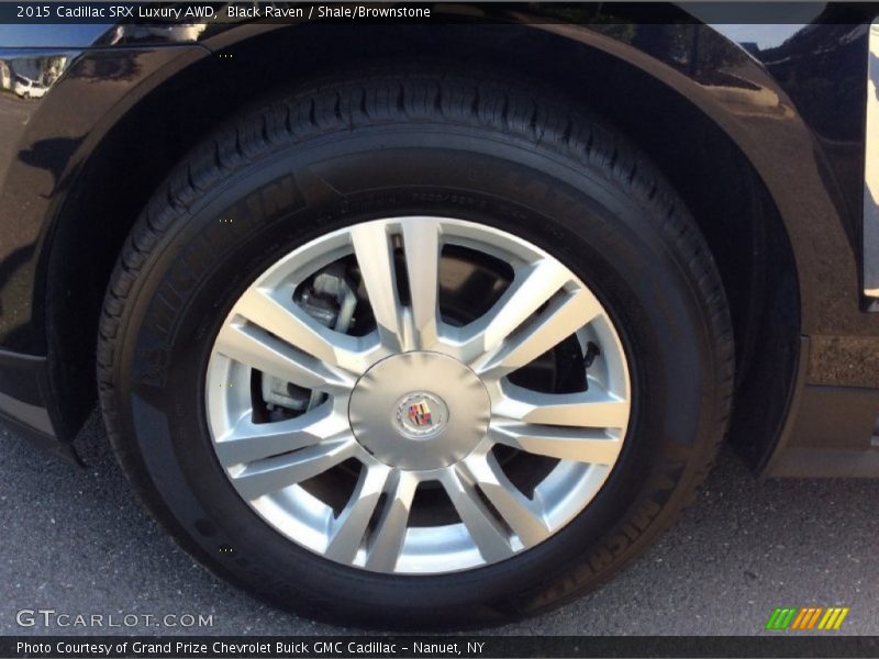 Black Raven / Shale/Brownstone 2015 Cadillac SRX Luxury AWD