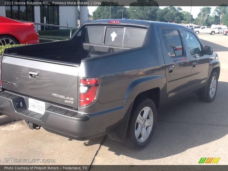 Polished Metal Metallic / Gray 2013 Honda Ridgeline RTL