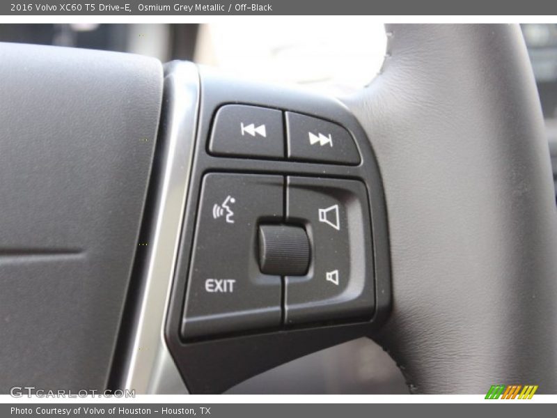 Osmium Grey Metallic / Off-Black 2016 Volvo XC60 T5 Drive-E