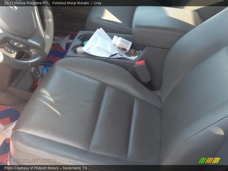 Polished Metal Metallic / Gray 2013 Honda Ridgeline RTL