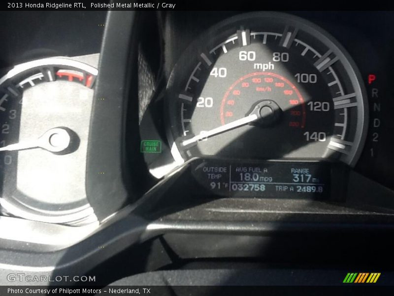 Polished Metal Metallic / Gray 2013 Honda Ridgeline RTL