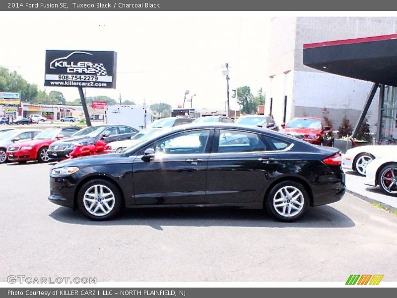 Tuxedo Black / Charcoal Black 2014 Ford Fusion SE