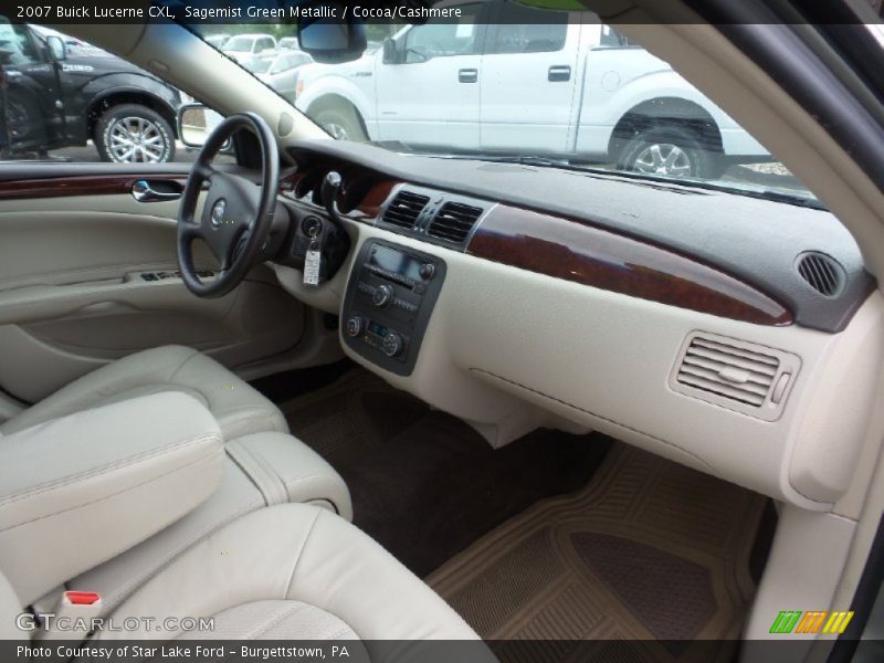 Sagemist Green Metallic / Cocoa/Cashmere 2007 Buick Lucerne CXL