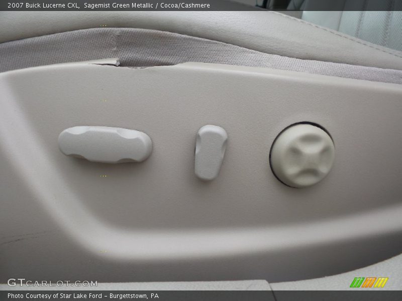 Sagemist Green Metallic / Cocoa/Cashmere 2007 Buick Lucerne CXL