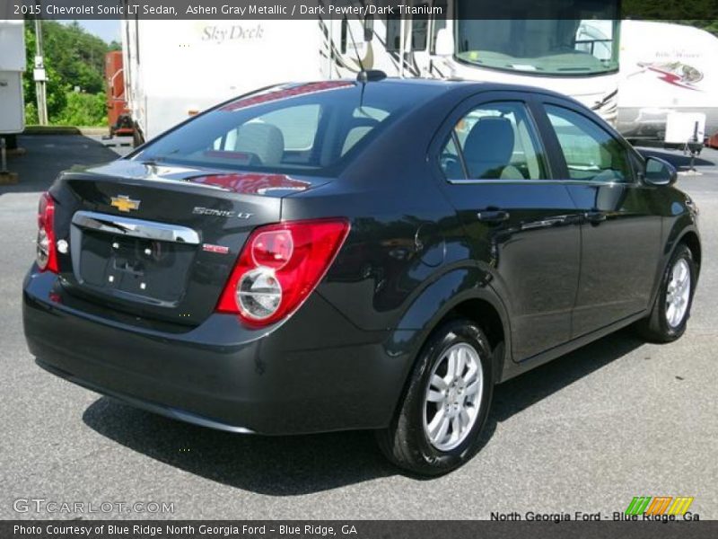 Ashen Gray Metallic / Dark Pewter/Dark Titanium 2015 Chevrolet Sonic LT Sedan