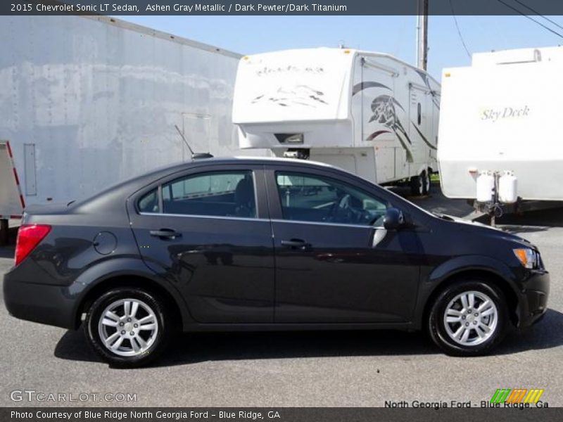 Ashen Gray Metallic / Dark Pewter/Dark Titanium 2015 Chevrolet Sonic LT Sedan