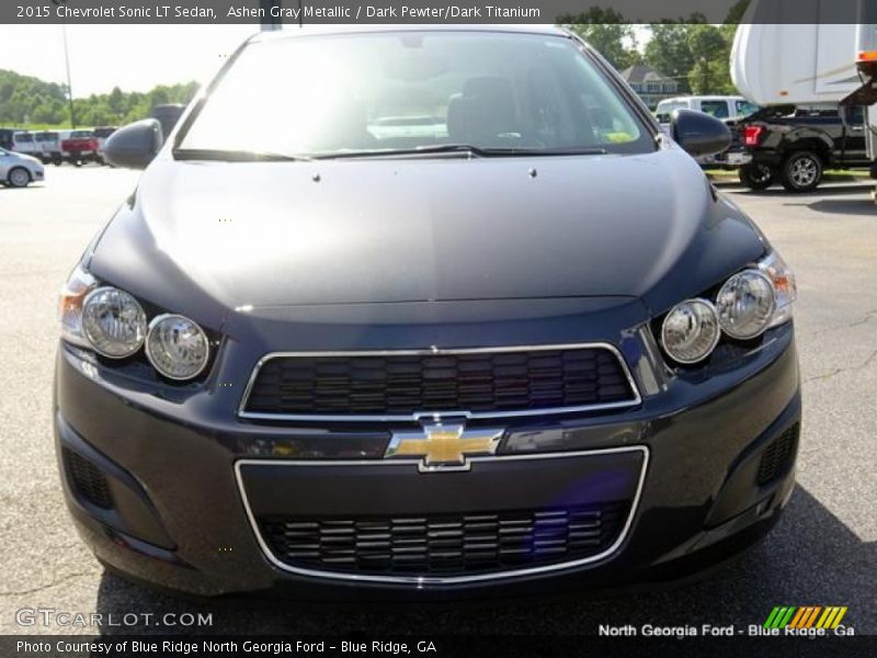 Ashen Gray Metallic / Dark Pewter/Dark Titanium 2015 Chevrolet Sonic LT Sedan