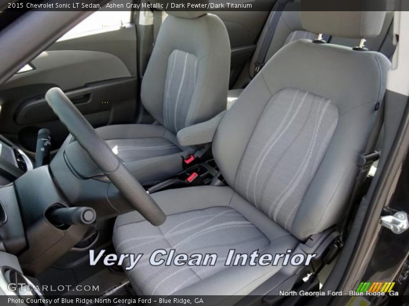 Ashen Gray Metallic / Dark Pewter/Dark Titanium 2015 Chevrolet Sonic LT Sedan