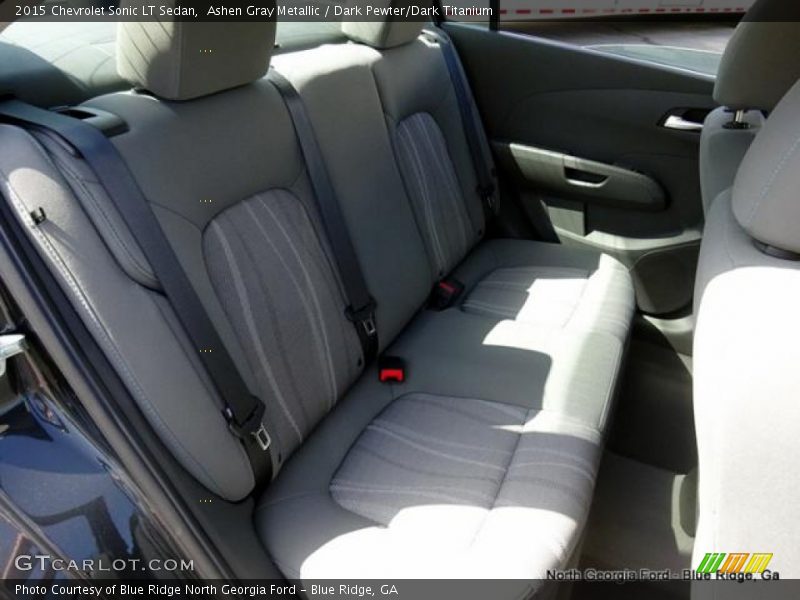 Ashen Gray Metallic / Dark Pewter/Dark Titanium 2015 Chevrolet Sonic LT Sedan