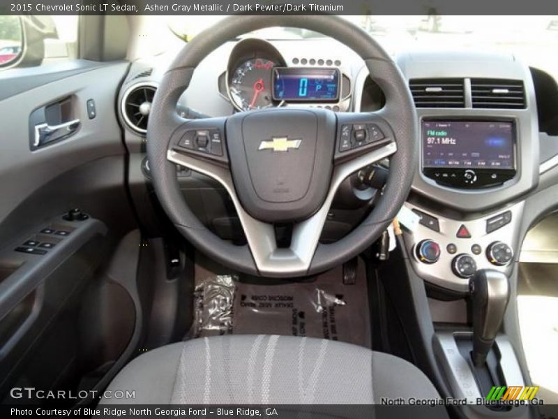 Ashen Gray Metallic / Dark Pewter/Dark Titanium 2015 Chevrolet Sonic LT Sedan