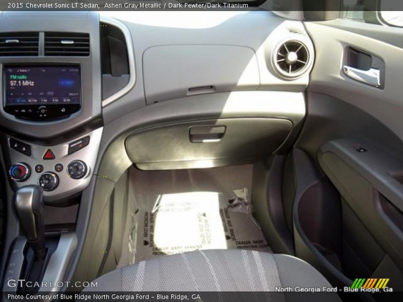 Ashen Gray Metallic / Dark Pewter/Dark Titanium 2015 Chevrolet Sonic LT Sedan