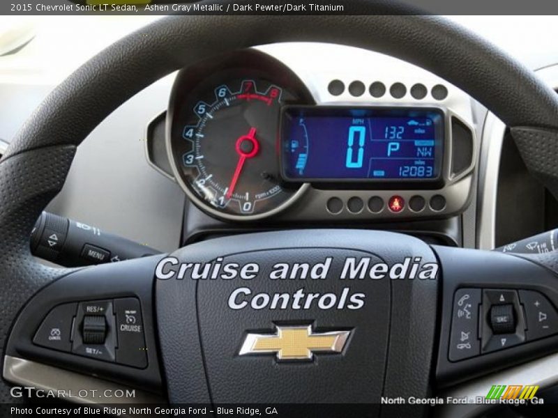 Ashen Gray Metallic / Dark Pewter/Dark Titanium 2015 Chevrolet Sonic LT Sedan