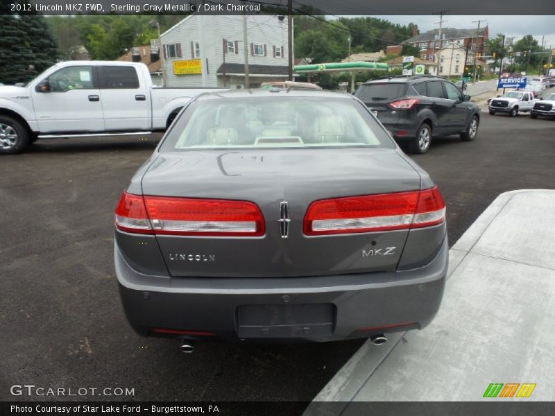 Sterling Gray Metallic / Dark Charcoal 2012 Lincoln MKZ FWD