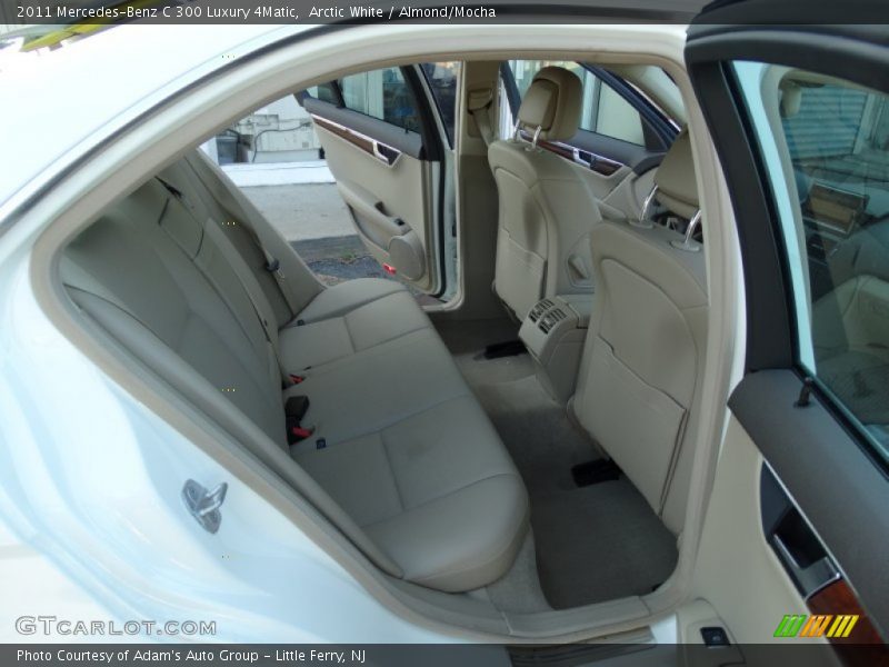 Arctic White / Almond/Mocha 2011 Mercedes-Benz C 300 Luxury 4Matic