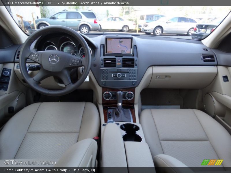 Arctic White / Almond/Mocha 2011 Mercedes-Benz C 300 Luxury 4Matic