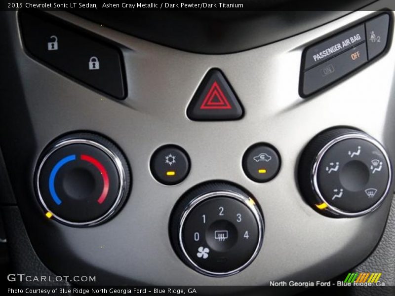 Ashen Gray Metallic / Dark Pewter/Dark Titanium 2015 Chevrolet Sonic LT Sedan