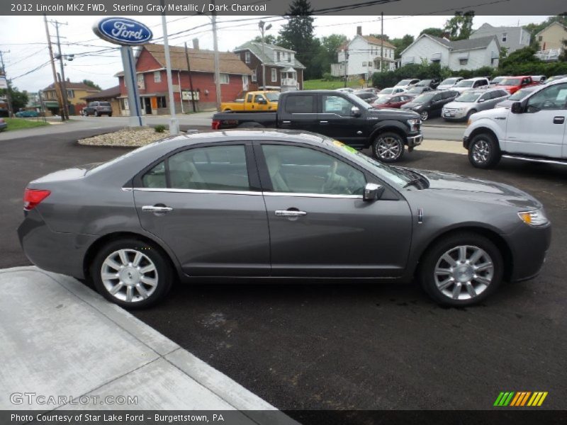 Sterling Gray Metallic / Dark Charcoal 2012 Lincoln MKZ FWD