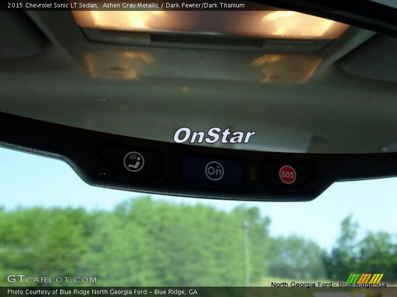 Ashen Gray Metallic / Dark Pewter/Dark Titanium 2015 Chevrolet Sonic LT Sedan
