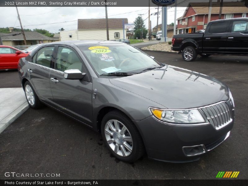 Sterling Gray Metallic / Dark Charcoal 2012 Lincoln MKZ FWD