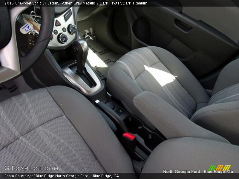 Ashen Gray Metallic / Dark Pewter/Dark Titanium 2015 Chevrolet Sonic LT Sedan