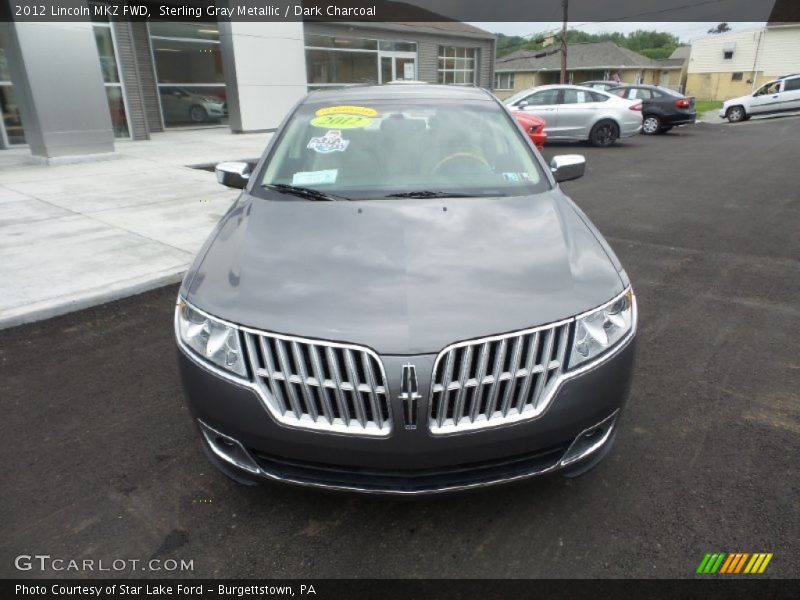 Sterling Gray Metallic / Dark Charcoal 2012 Lincoln MKZ FWD