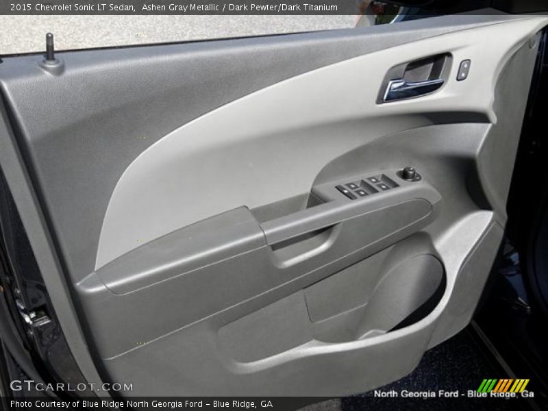 Ashen Gray Metallic / Dark Pewter/Dark Titanium 2015 Chevrolet Sonic LT Sedan