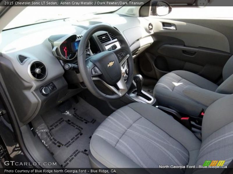 Ashen Gray Metallic / Dark Pewter/Dark Titanium 2015 Chevrolet Sonic LT Sedan