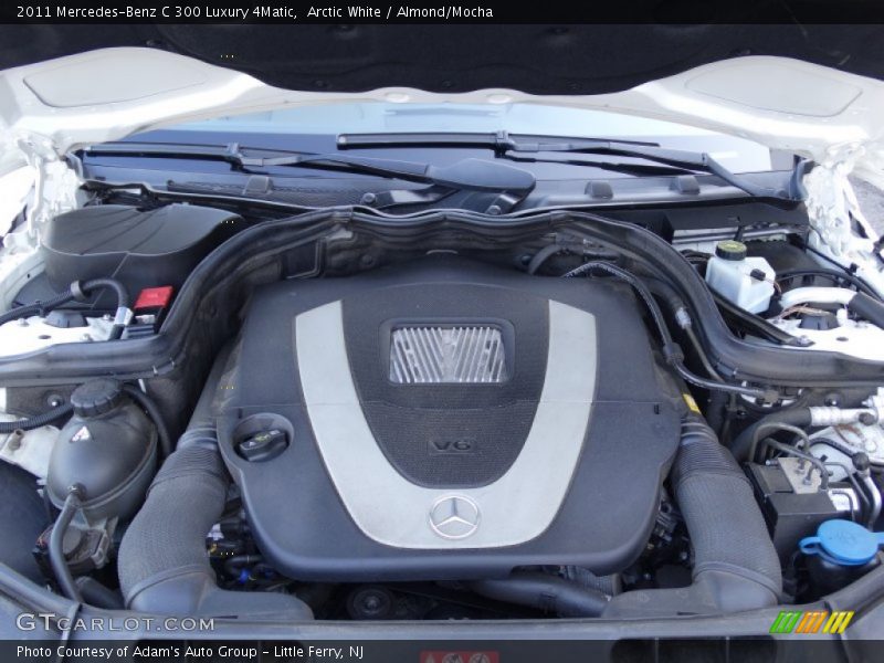 Arctic White / Almond/Mocha 2011 Mercedes-Benz C 300 Luxury 4Matic