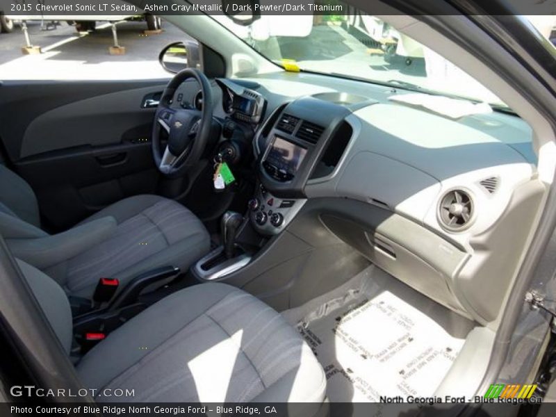 Ashen Gray Metallic / Dark Pewter/Dark Titanium 2015 Chevrolet Sonic LT Sedan