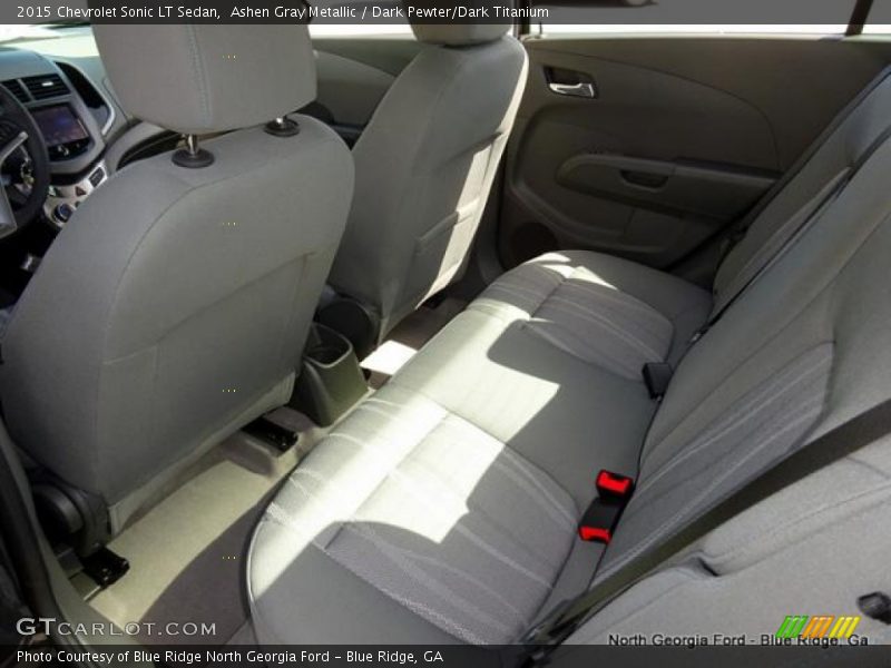 Ashen Gray Metallic / Dark Pewter/Dark Titanium 2015 Chevrolet Sonic LT Sedan