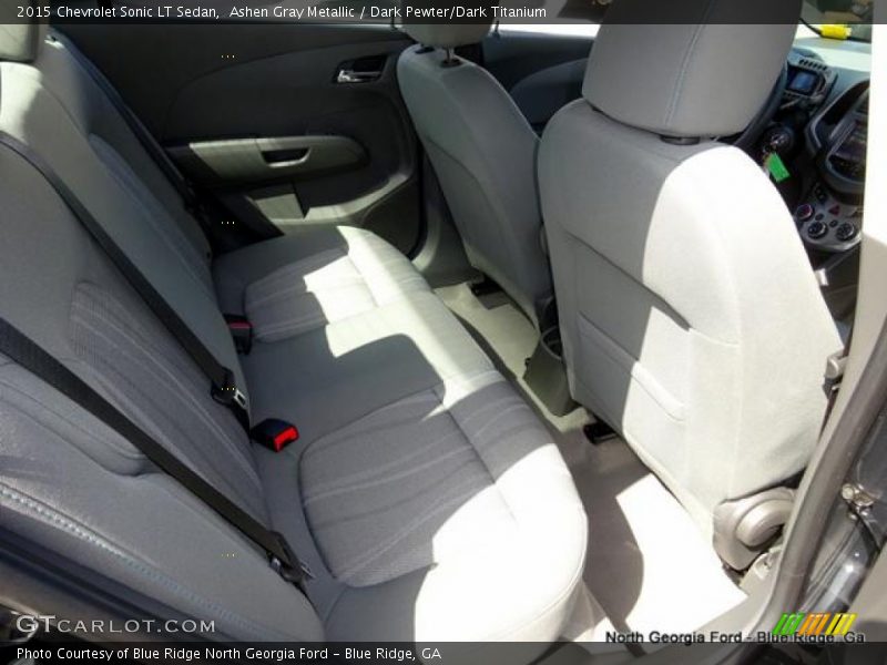 Ashen Gray Metallic / Dark Pewter/Dark Titanium 2015 Chevrolet Sonic LT Sedan
