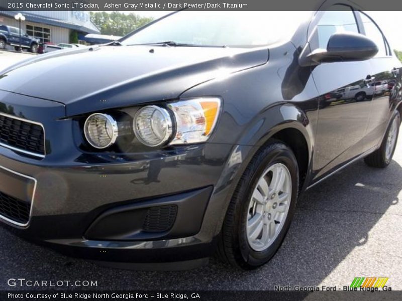 Ashen Gray Metallic / Dark Pewter/Dark Titanium 2015 Chevrolet Sonic LT Sedan