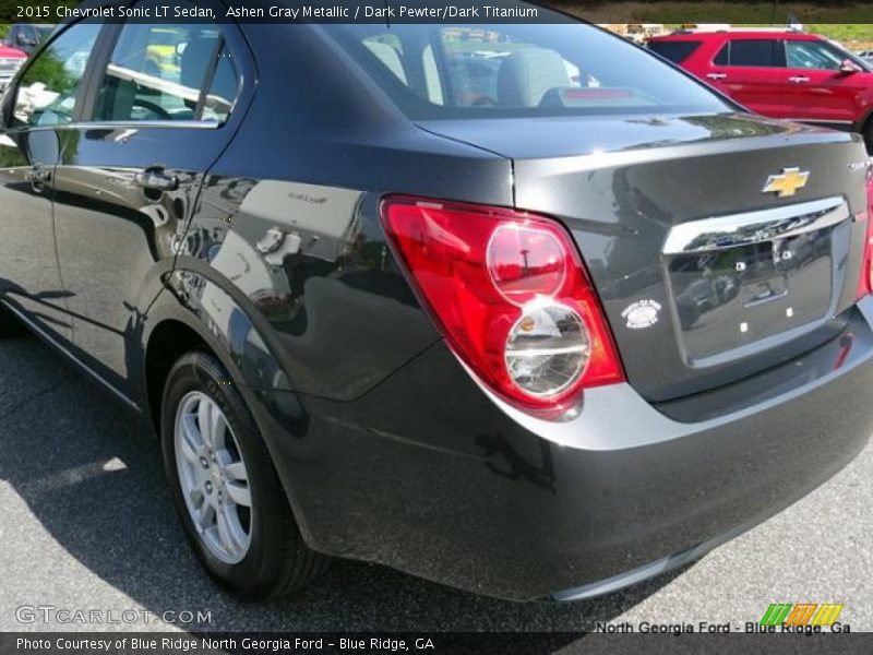 Ashen Gray Metallic / Dark Pewter/Dark Titanium 2015 Chevrolet Sonic LT Sedan