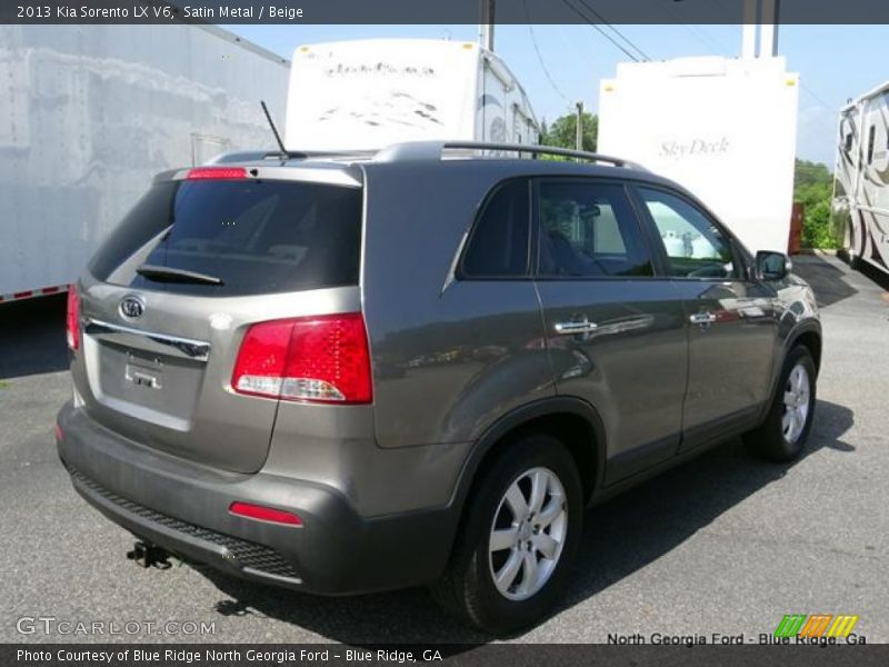 Satin Metal / Beige 2013 Kia Sorento LX V6