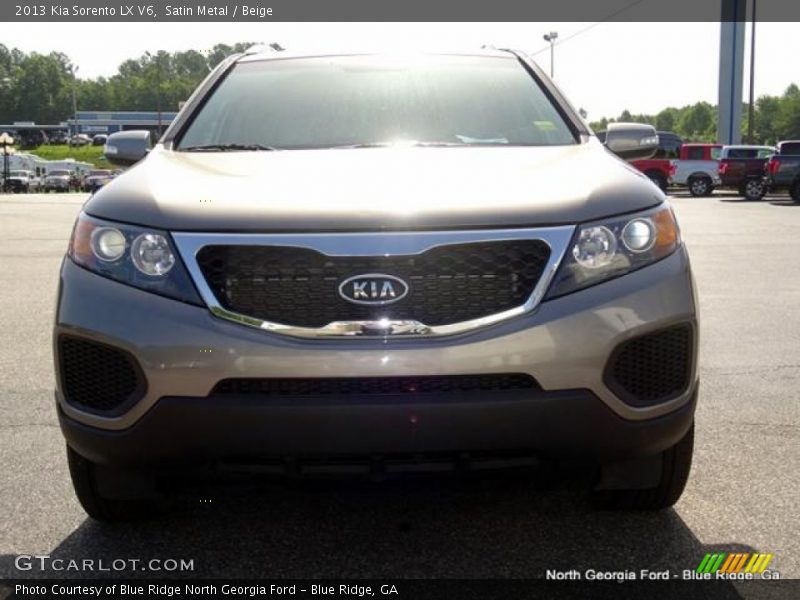 Satin Metal / Beige 2013 Kia Sorento LX V6