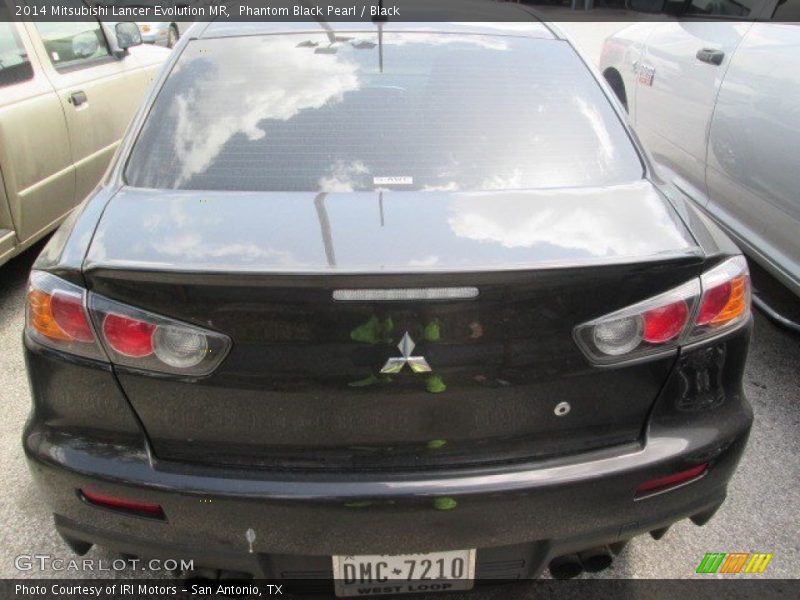 Phantom Black Pearl / Black 2014 Mitsubishi Lancer Evolution MR