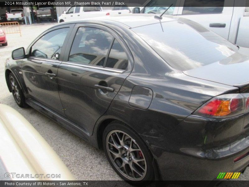 Phantom Black Pearl / Black 2014 Mitsubishi Lancer Evolution MR