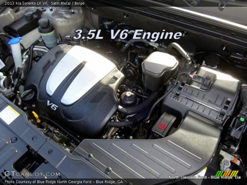 Satin Metal / Beige 2013 Kia Sorento LX V6