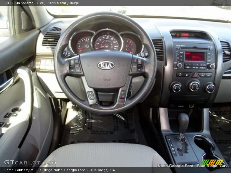 Satin Metal / Beige 2013 Kia Sorento LX V6