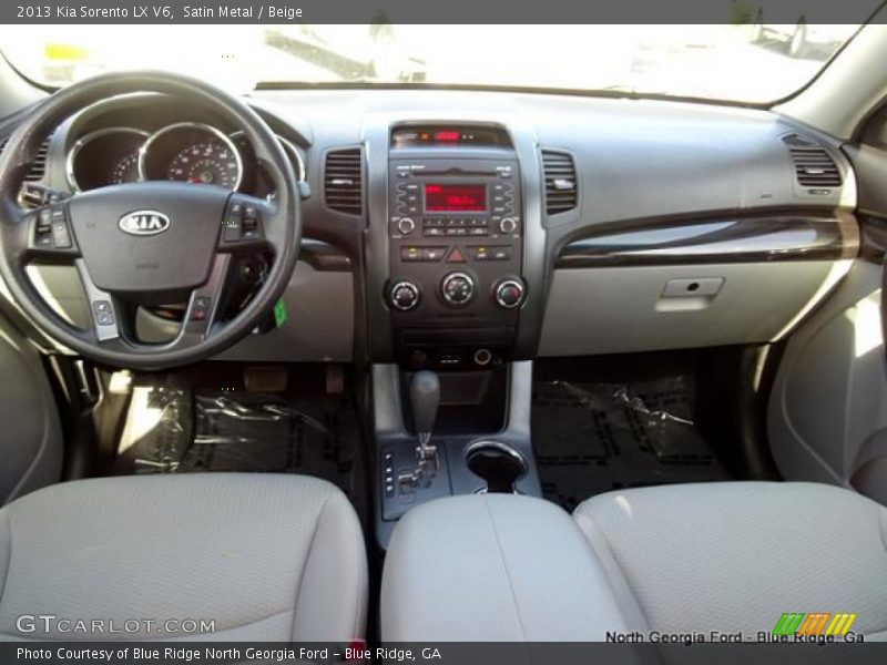 Satin Metal / Beige 2013 Kia Sorento LX V6