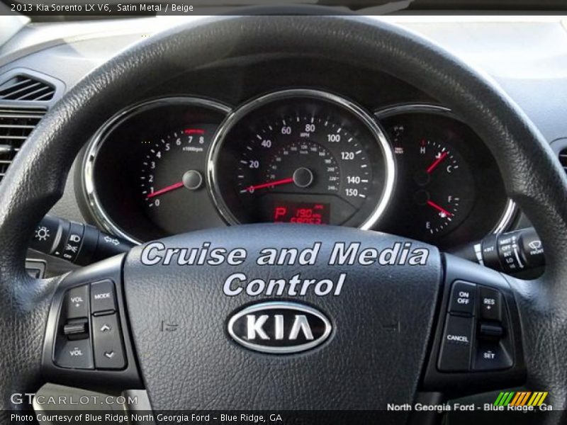 Satin Metal / Beige 2013 Kia Sorento LX V6