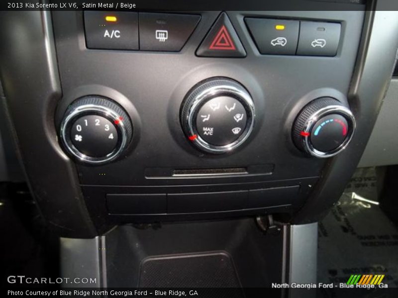 Satin Metal / Beige 2013 Kia Sorento LX V6