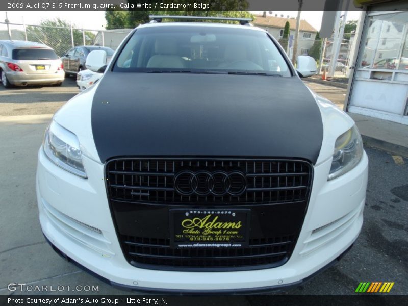 Calla White / Cardamom Beige 2009 Audi Q7 3.6 Premium quattro