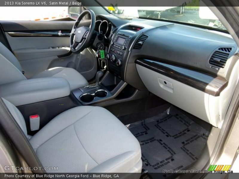 Satin Metal / Beige 2013 Kia Sorento LX V6